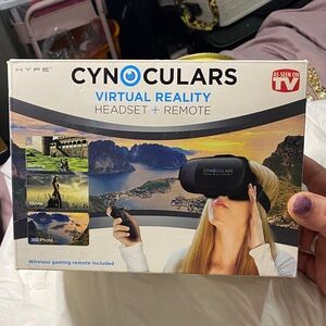 Hype Cynoculars VR Headset with Remote - Black